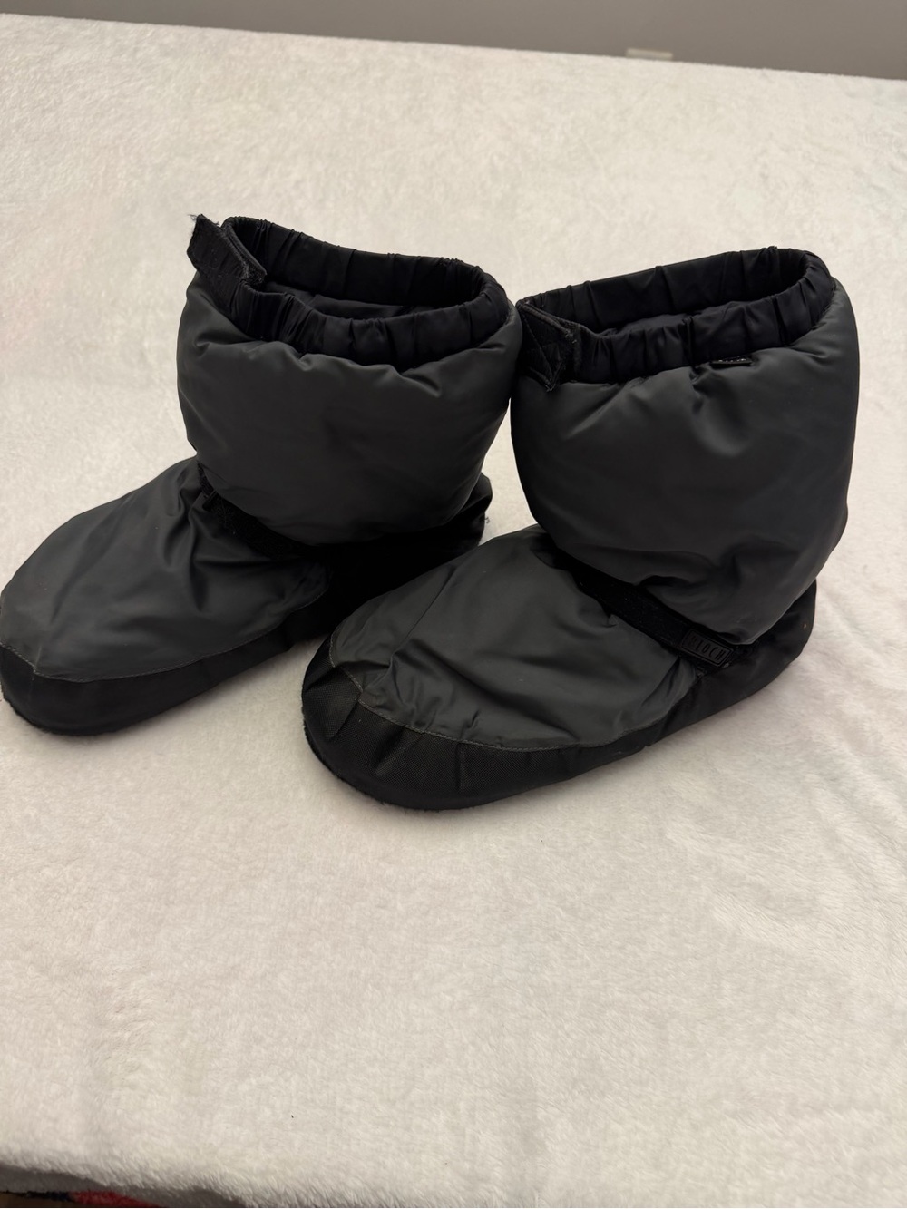 Bloch Black Puffer Ankle Booties